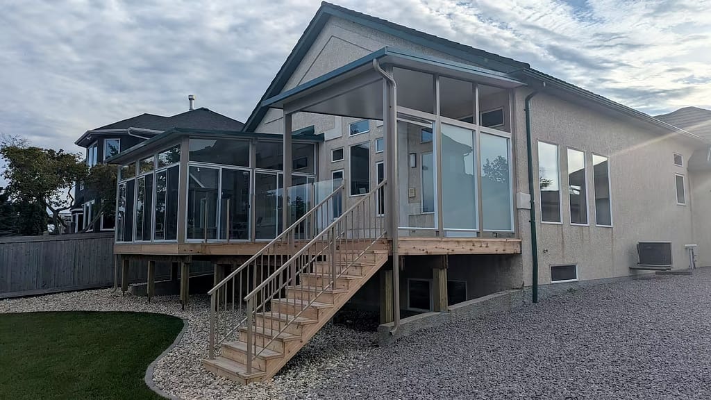 studio sunroom and awning royalwood winnipeg