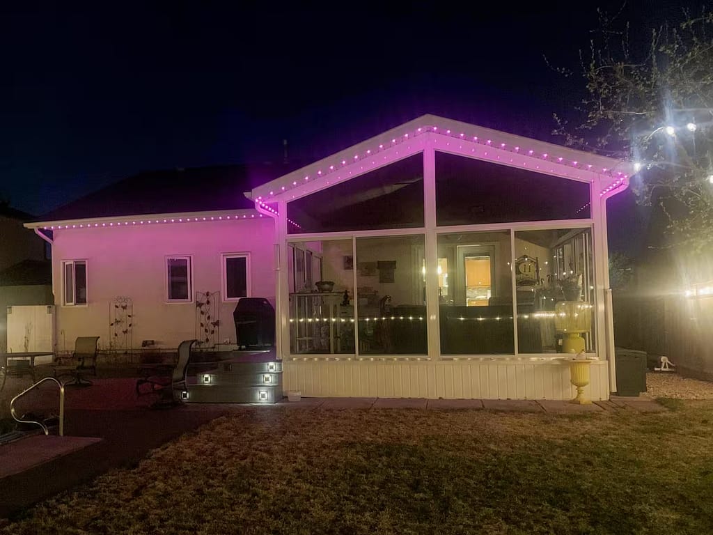 white gable sunroom by SunCo in Charleswood, Winnipeg